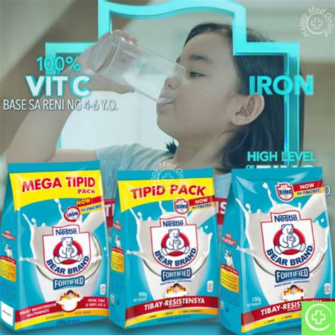 Bearbrand Fortified Powdered Milk Drink New And Improved Nestle Bear