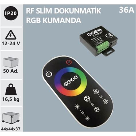 Amper Dokunmatik Rgb Kumanda