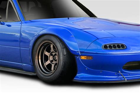 Duraflex 1990 1997 Mazda Miata Duraflex TKO RBS Wide Body Rear Fender