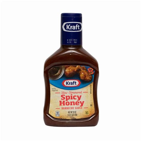 Kraft Spicy Honey Slow Simmered Barbecue Bbq Sauce 18 Oz Bottle Ubicaciondepersonas Cdmx Gob Mx