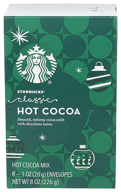 Amazon Starbucks Classic Holiday Hot Cocoa Mix Packets