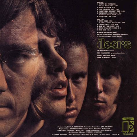 El Debut De Los Doors SerÁ Reeditado Por Su 50 Aniversario Pyd