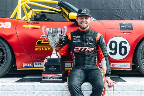 Thomas Wins Mazda Mx Cup Championship In Drama Filled Finale