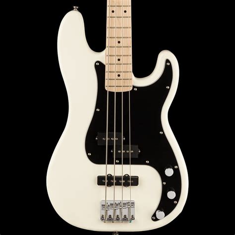 Squier Affinity Series Precision Bass PJ Olympic White Reverb