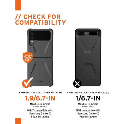 Uag Samsung Galaxy Z Flip 3 Civilian Case Smartzonekw