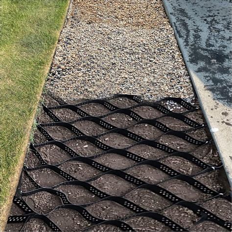 Amazon Geo Grid Geogrid Driveway Inch Height Pea Gravel Grid