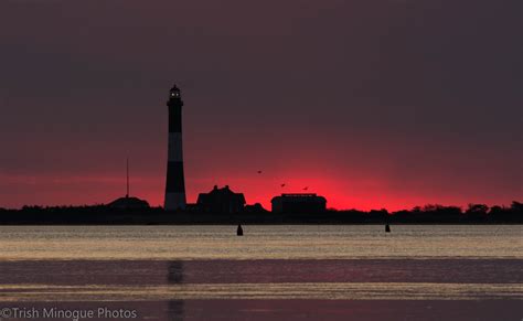 Photos: Amazing Sunrise behind Fire Island Lighthouse 1-29-17 - Fire ...