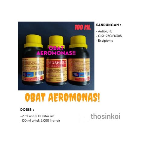 Jual Obat Aeromonas Aeroshield Dan Infeksi Bakteri Ikan Koi Hias