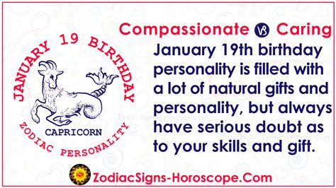 January 19 Zodiac – Complete Birthday Personality and Horoscope | ZSH