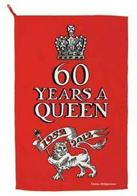 Emma Bridgewater 60th Coronation Anniversary Red 100 Cotton Tea Towel