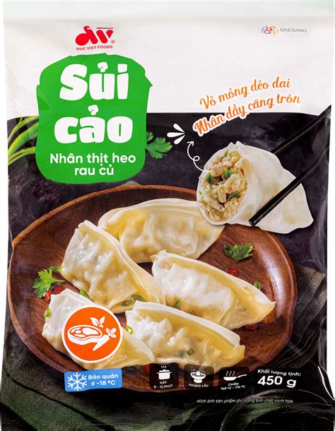 Sủi cảo nhân thịt heo rau củ 450g FujiMart