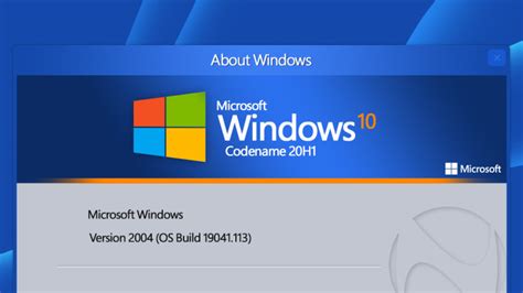 Windows 10 Version 2004 20h1 • Pc Systems