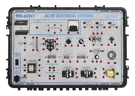 Amatrol Ac Dc Electrical Portable Trainer Lab Midwest