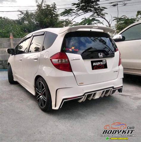 K Break Bodykit For Honda Jazz Ge Raw Work Siam Bodykit