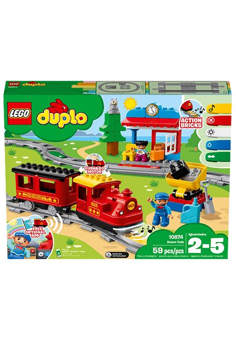 LEGO DUPLO Town Steam Train 59 Piece Building Set - $69.99