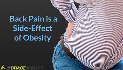 Overweight And Obesity Back Pain Causes Treatments And Solutions