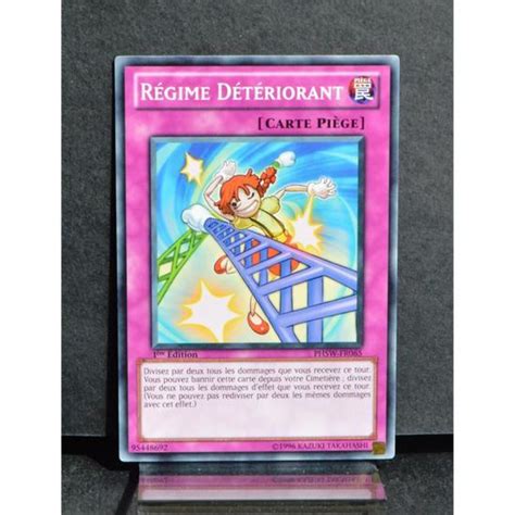 Carte YU GI OH PHSW FR065 Régime Détériorant NEUF FR Cdiscount Jeux