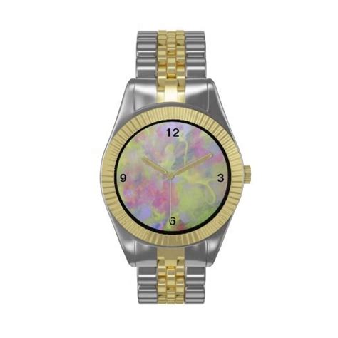 Armbanduhr Aquarell Pastell Abstrakt Wolf Watch Art Watch Time Keeper