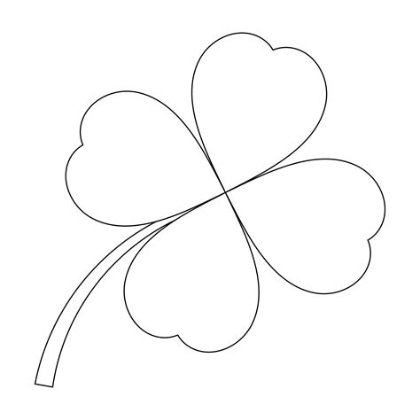 10 Best Printable Shamrock Template Cutouts Artofit