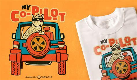 Diseños vectoriales de copilot para camisetas y más Merch