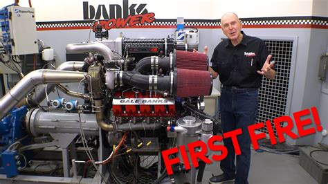 Super Turbo Duramax First Fire Building A Monster Truck Engine Pt 12