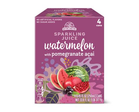 Sparkling Watermelon Juices Nature S Nectar Aldi Us