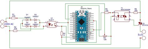 Triac Dimmer Circuit Schematic