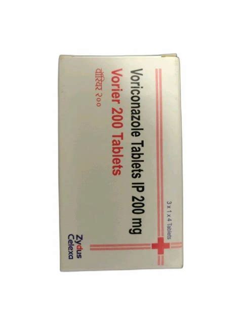 Vorier Voriconazole Tablet 200mg Intas Pharmaceuticals Ltd Treatment