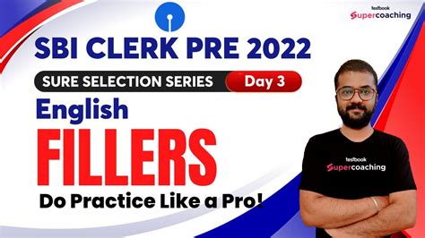 Sbi Clerk English Classes 2022 Fillers Expected Questions For Sbi Clerk Pre By Kaustubh