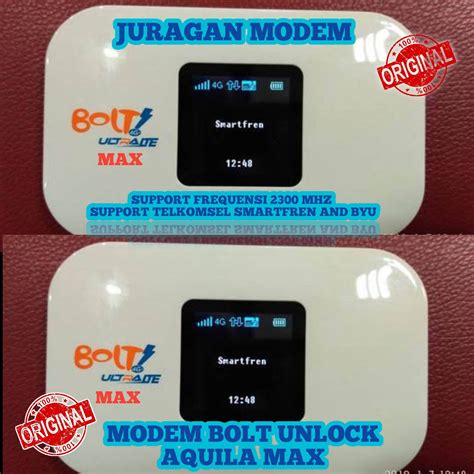 Modem Mifi Unlock G Telkomsel Smartfren And Byu Bolt Aquila Max Batre