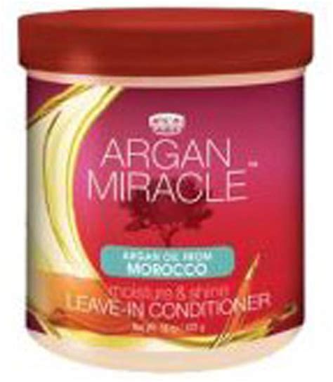 African Pride Argan Miracle Moisture And Shine Leave In