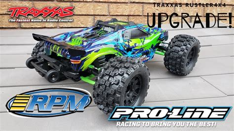 Upgrading The Traxxas Rustler 4x4 Vxl Proline Badlands Mx28 On New