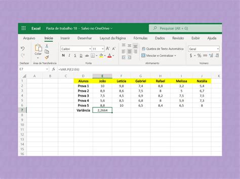 Como Calcular Vari Ncia Estatistica Templates Printable Free