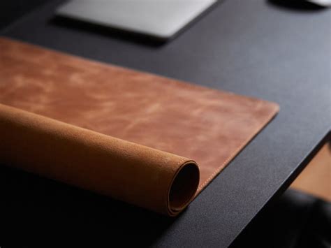 Leather Desk Pad Cover Desk Mat Large Gaming Mouse Pad Etsy