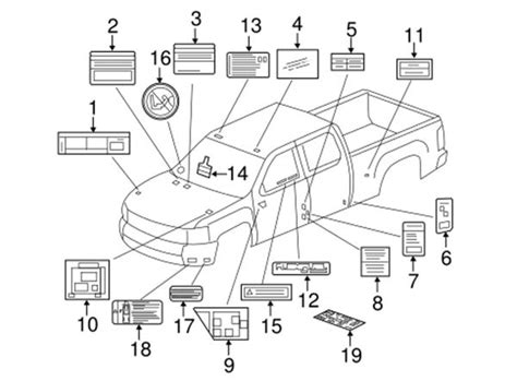 Chevy Truck Parts Diagram