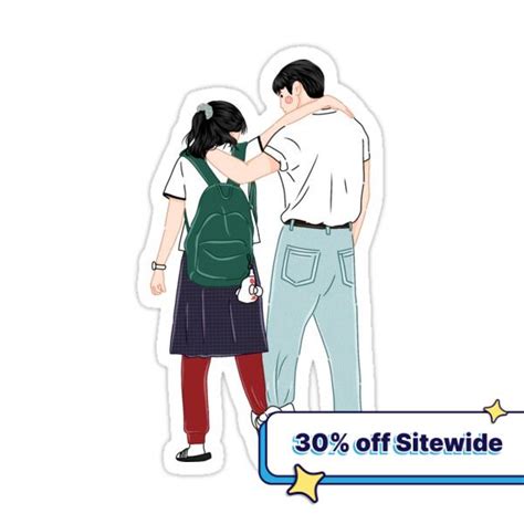 Twenty Five Twenty One Kdrama Kim Taeri Nam Joohyuk Sticker For Sale