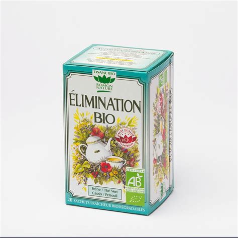 Romon Nature Tisane Elimination Bio Sachets G Pharmaj