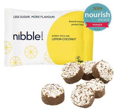 NIBBLE FLAVOURS | Yummy vegan, award-winning lower sugar snack bites