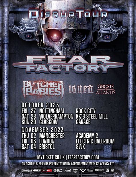 Fear Factory Electric Ballroom Camden Iconic Music Venue