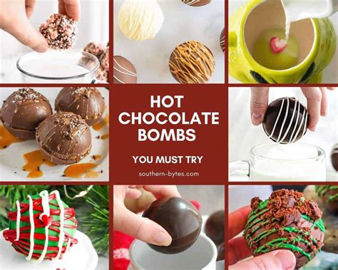 The Ultimate List Of Hot Chocolate Bombs You Need To Make This Winter