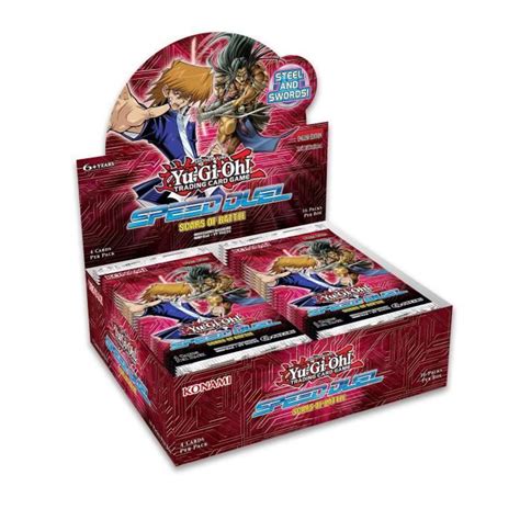 Yu Gi Oh TCG Speed Duel Cicatrices De Batailles Display Booster