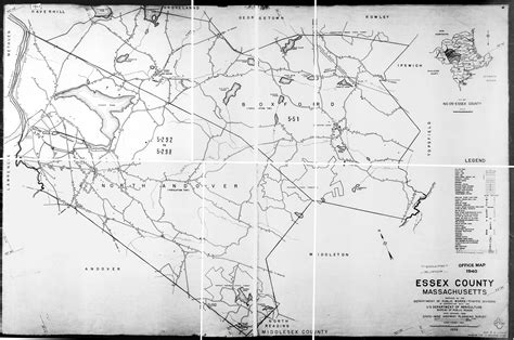 1940 Census Maps Essex County Ma