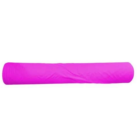 Plain Solids Super Poly Fabric Rani Pink Polyester At Rs Kg In