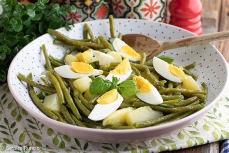 Fagiolini Patate E Uova Ricetta Insalata