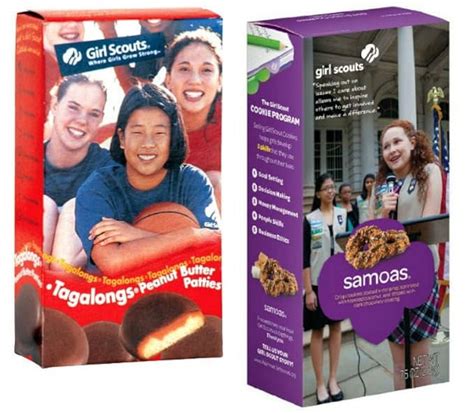 Girl Scout Cookies Samoas