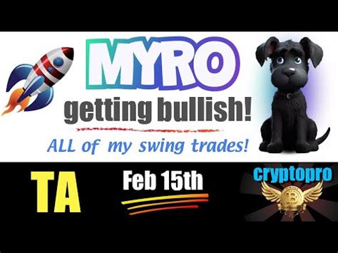 MYRO Trending Bullish See ALL Of My Trades Preview My Next Move