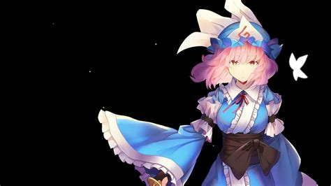 Yuyuko Saigyouji Touhou Project Live Wallpaper - SetLivewallpaper