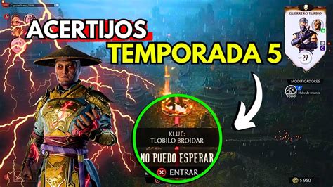 TODAS LAS PISTAS DE INVASIONES Temporada 5 Mortal Kombat 1 YouTube