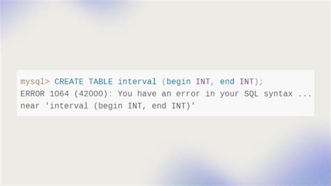 How To Fix MySQL Error 1064 In 6 Simple Steps