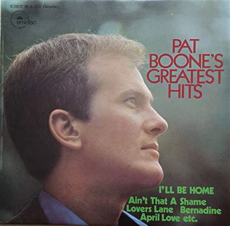 Pat Boone Pat Boone S Greatest Hits Emidisc 1 C 048 50 758 L Cds And Vinyl